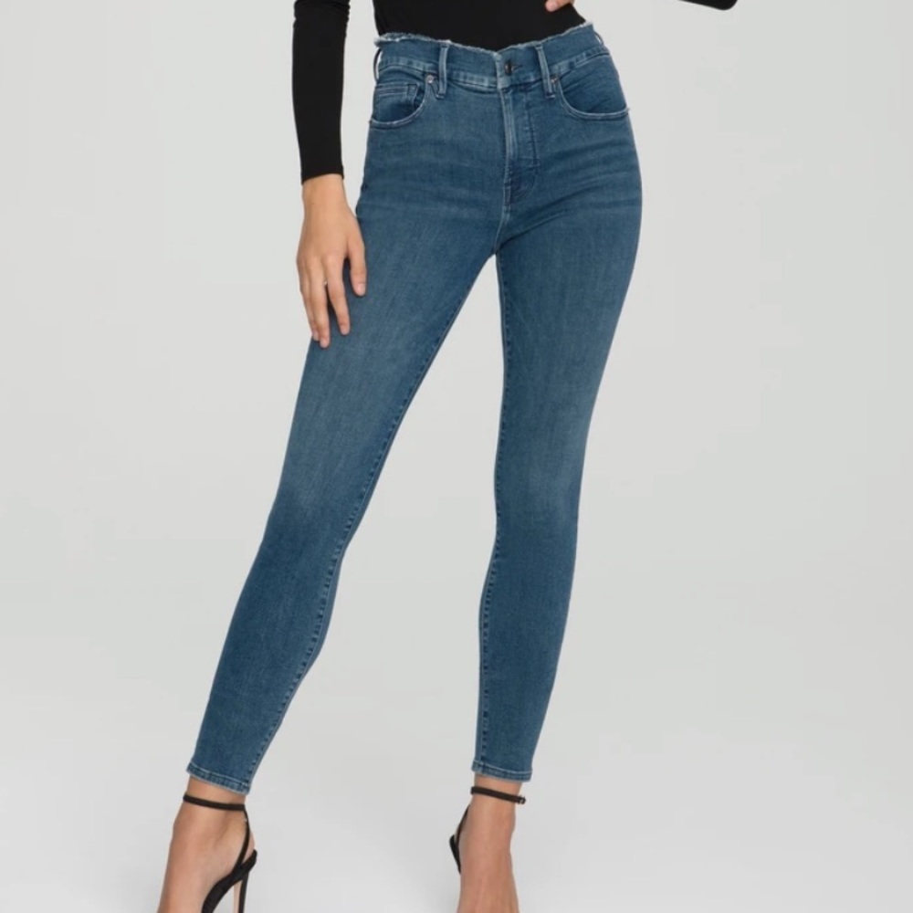 Good american NWT good legs Frey waist jeans
